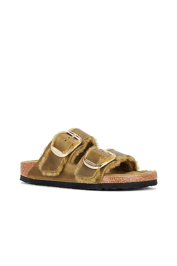 view 2 of 5 SANDALIA ARIZONA in Green Olive