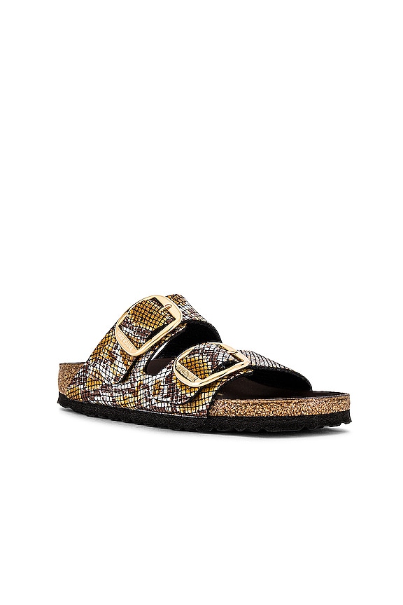 view 2 of 5 Arizona Sandal in Python Brown