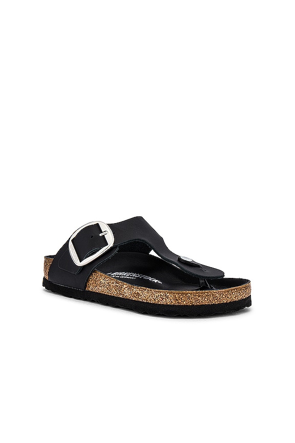 view 2 of 5 Gizeh Big Buckle Sandal in Black