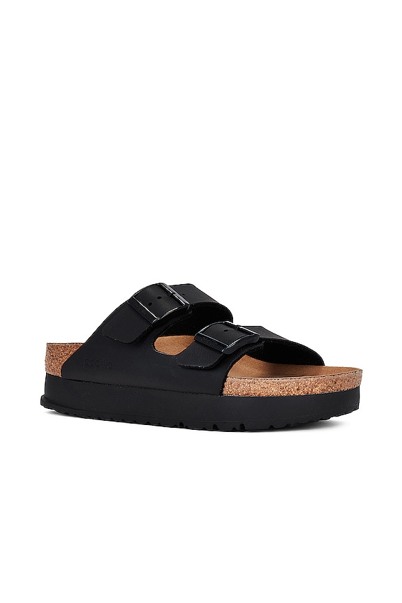 view 2 of 5 X Papillio  Arizona Platform Flex Sandal in Black