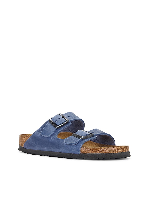 view 2 of 5 Arizona Soft Footbed Sandal in Dusty Blue
