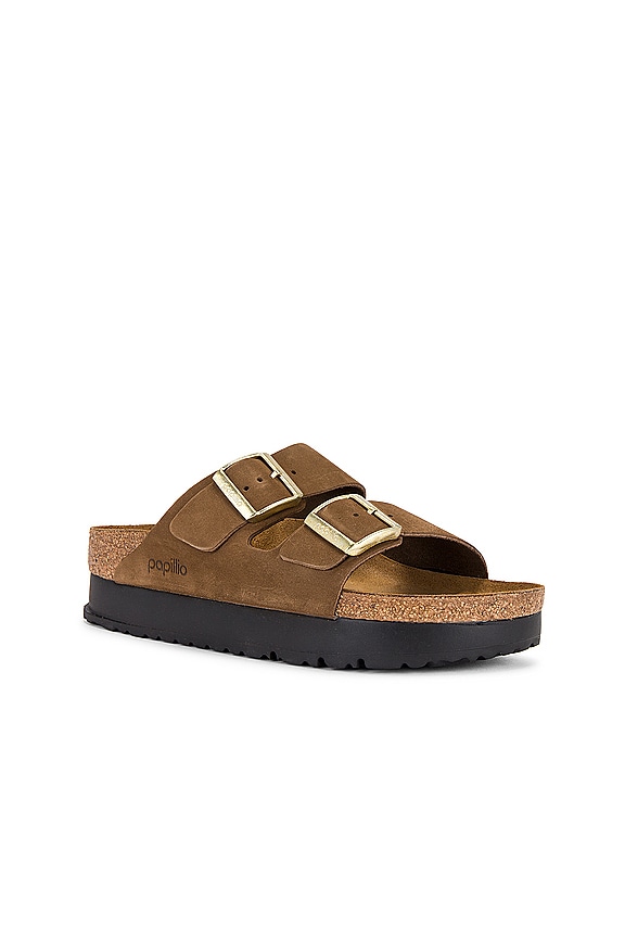 view 2 of 5 ARIZONA PLATFORM FLEX サンダル in Dark Tea