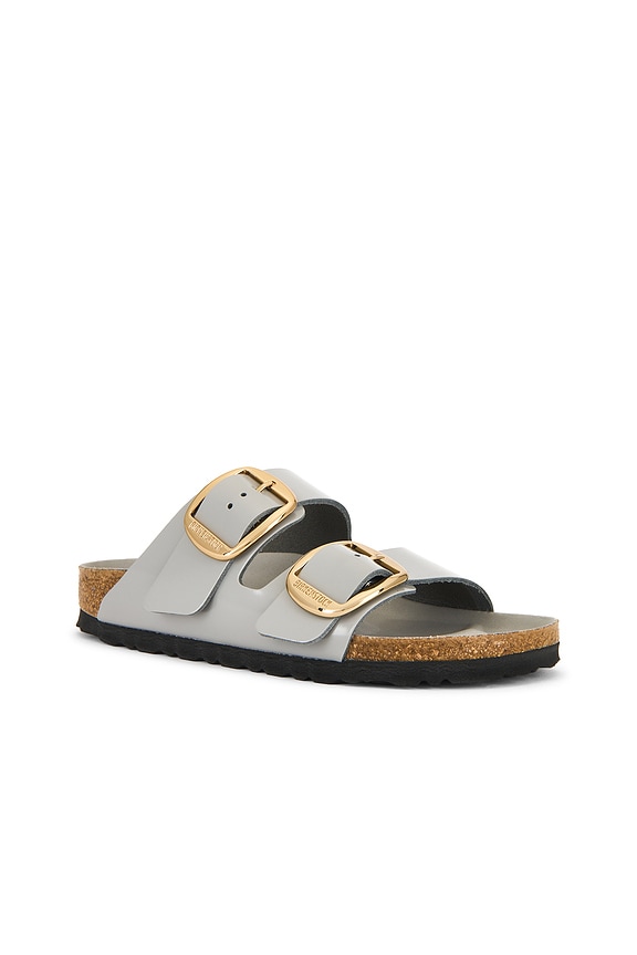 view 2 of 5 Arizona Big Buckle Sandal in Stone Coin