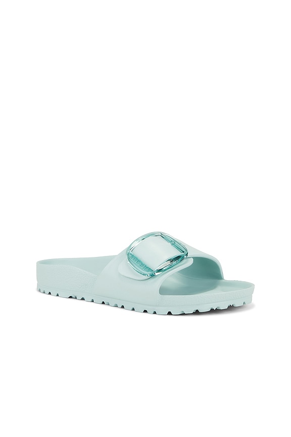 view 2 of 5 Madrid Big Buckle Eva Sandal in Surf Green