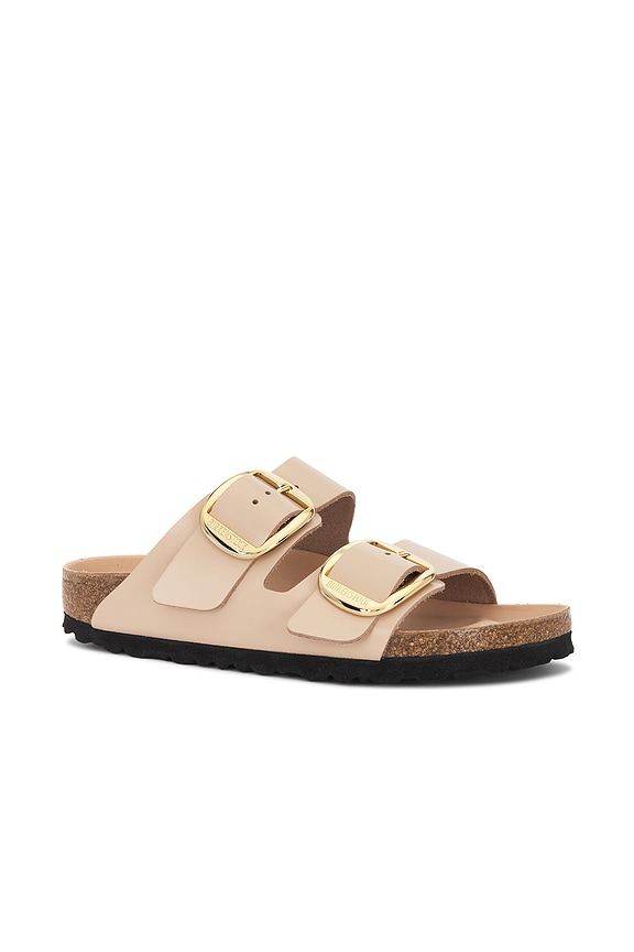 view 2 of 5 Arizona Big Buckle Sandal in High Shine New Beige