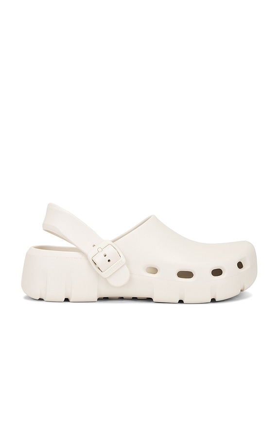 view 1 of 5 Birki Flow Clog in Eggshell Eva