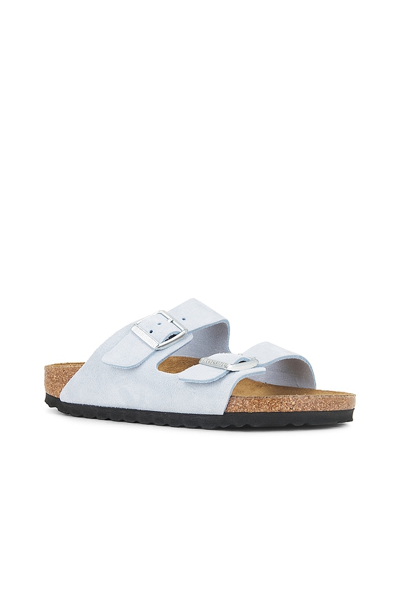 view 2 of 5 SANDALIA ARIZONA in Baby Blue Suede