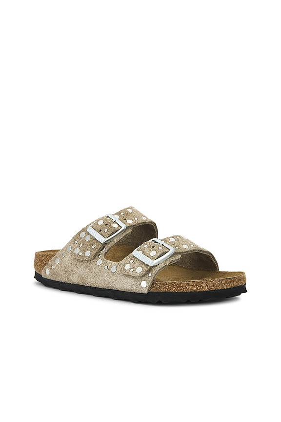 view 2 of 5 Arizona Rivets Sandal in Taupe