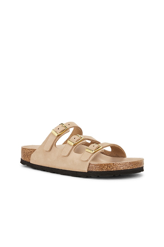 view 2 of 5 Florida Sandal in Sandcastle Nubuck