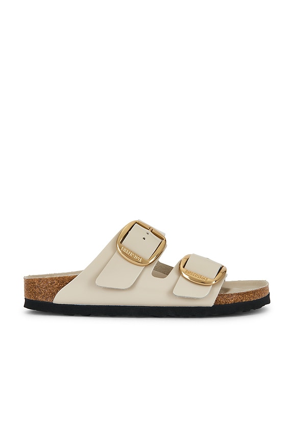 view 1 of 5 Arizona Big Buckle High Shine Sandal in Oyster