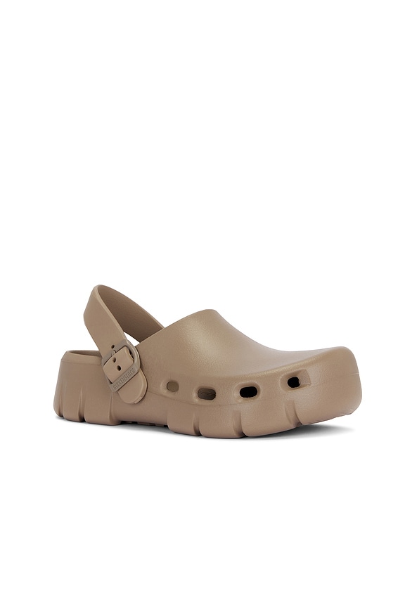 view 2 of 5 Birki Flow Clog in Gray Taupe