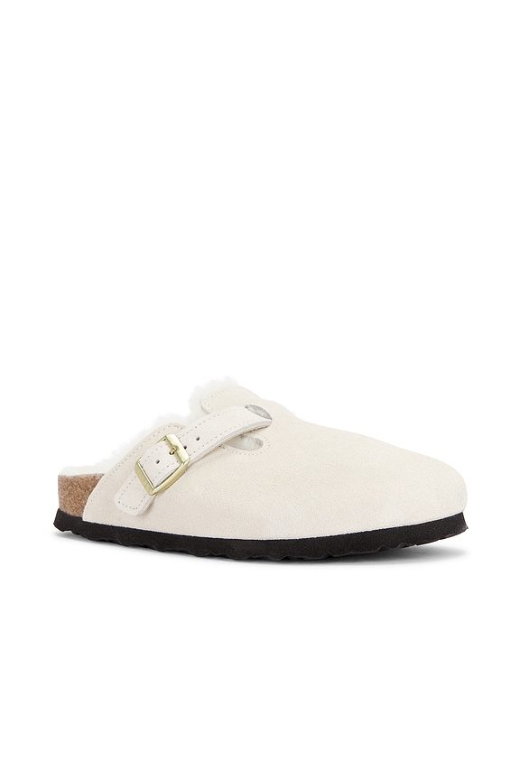 view 2 of 5 Boston Shearling Clog in Antique White