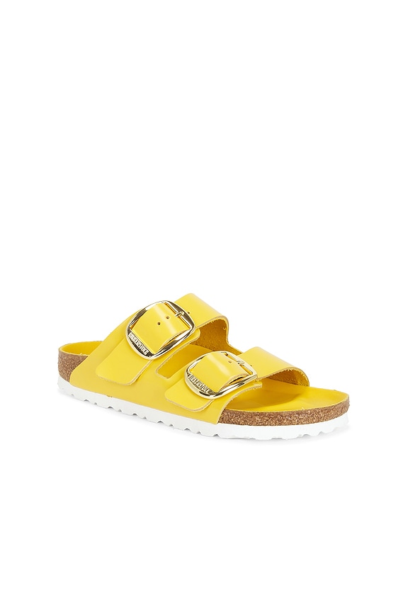 view 2 of 5 Arizona Big Buckle High Shine Sandal in Ochre