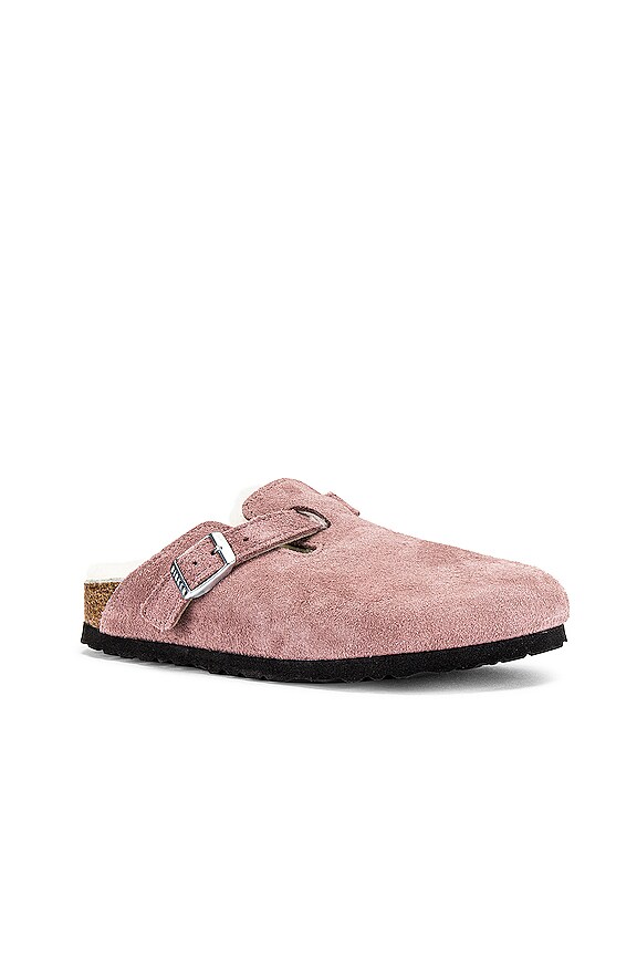 view 2 of 5 Boston Shearling Clog in Lavender Natural