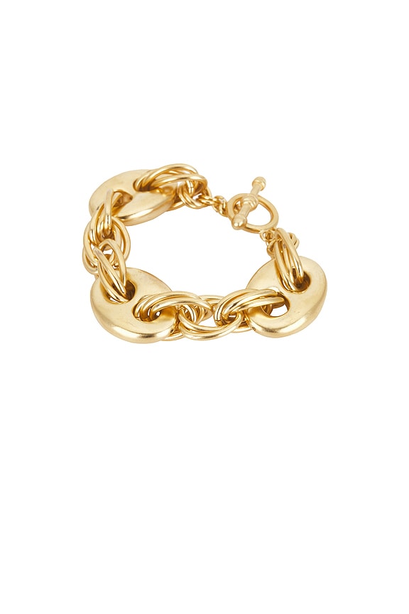 view 1 of 3 BRAZALETE BENJO in Gold