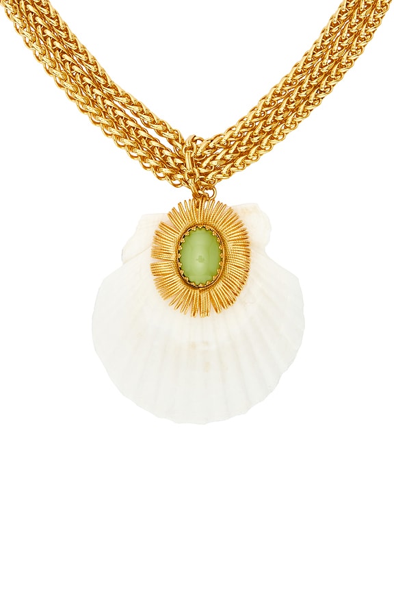 view 2 of 2 SAUTOIR PENDENTIF LIV in Gold/Shell