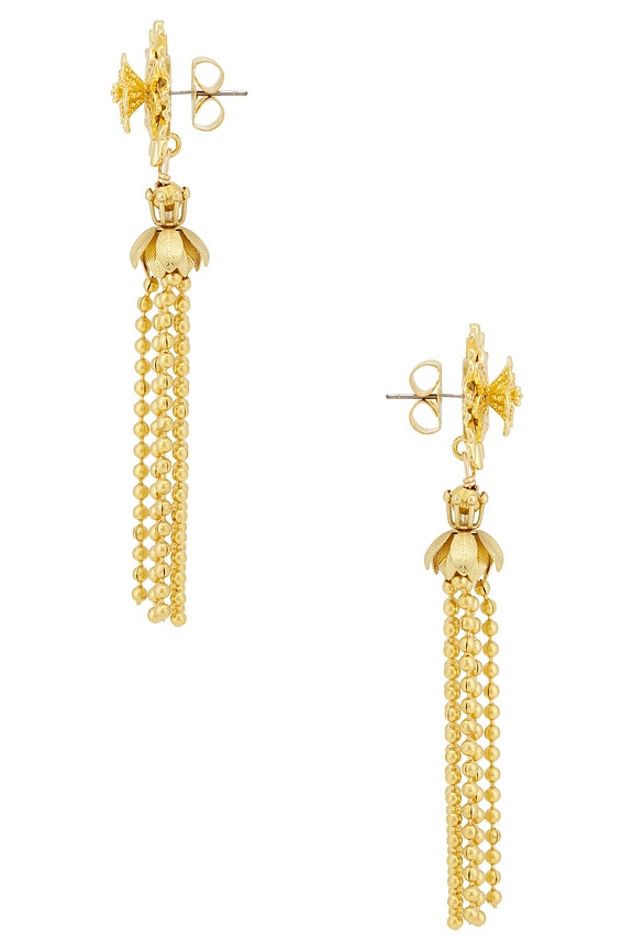 view 2 of 2 Shimmy Earrings in Gold