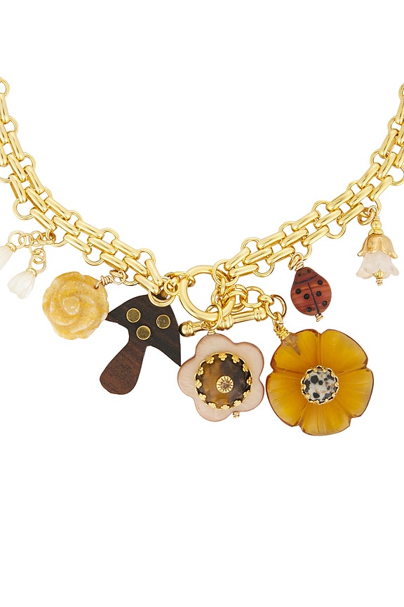 view 2 of 4 COLLAR BLOOM DESERT  in Gold Multi