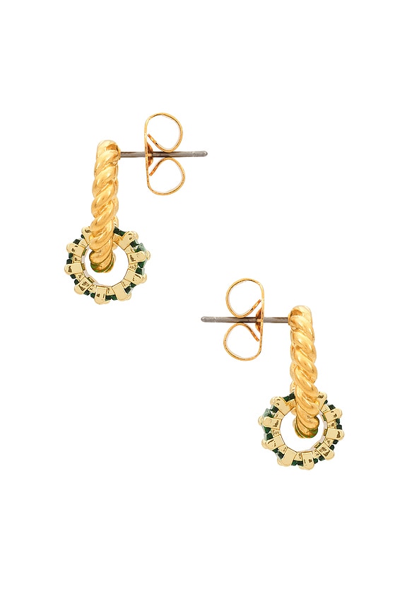 view 2 of 3 Promise Earrings in Grass