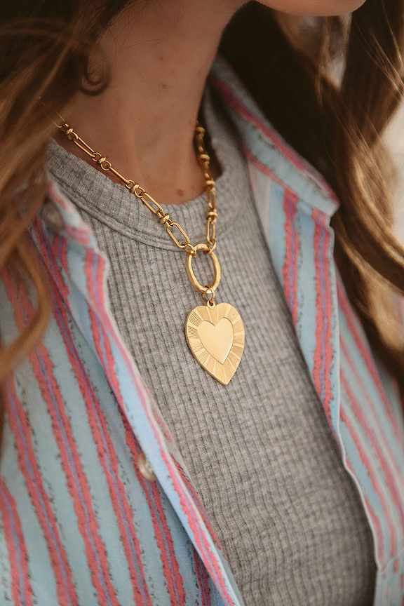 view 2 of 2 The Best Is Yet To Come Necklace in Gold