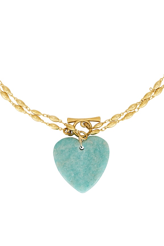 view 2 of 2 Izzie Necklace in Amazonite