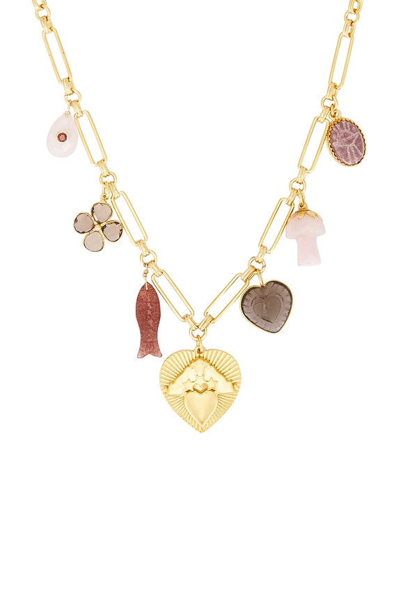 view 2 of 4 Winter Solstice Necklace in Gold