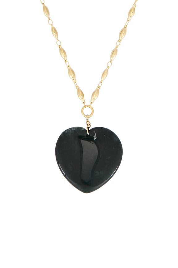 view 2 of 3 Izzie Necklace in Indian Agate