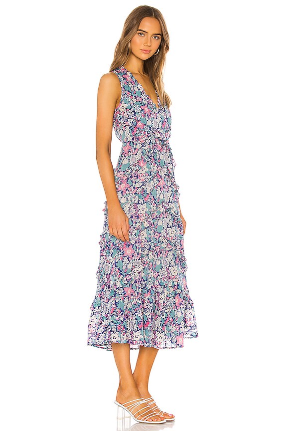 view 2 of 3 VESTIDO MIDI GIZELA in Anna's Wild Garden