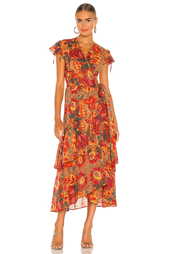 view 1 of 3 Mercy Dress in Meadow Sweet Caramel