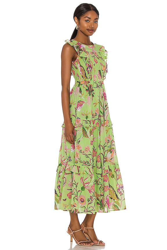 view 2 of 3 ROBE IRIS in Jubilee Pistachio Green