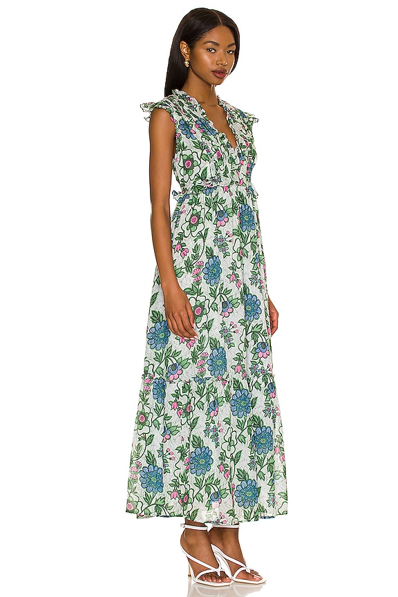 view 2 of 3 CONSTANCE マキシドレス in Freyja Flower White
