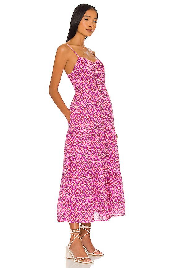 view 2 of 3 Beryl Dress in SURREAL DREAM MAUVE