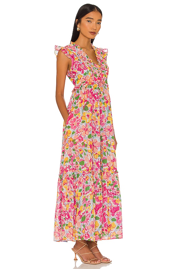 view 2 of 3 Constance Dress in TECHNI FLORAL BREEZE