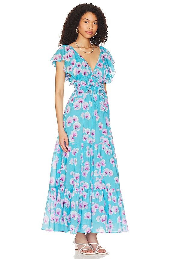 view 2 of 3 ROBE MI-LONGUE ELISA in NORSE BLUE