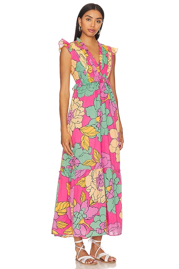 view 2 of 3 VESTIDO CONSTANCE in Peach