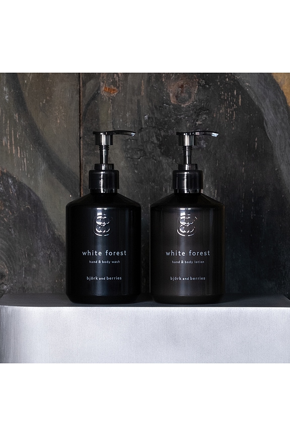 view 2 of 2 Bjork and Berries White Forest Hand & Body Lotion in 