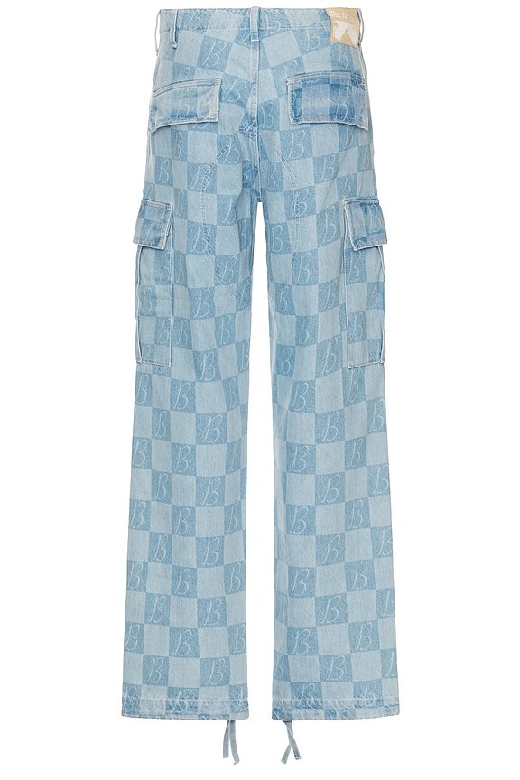 view 2 of 5 Denim Cargo Jean in Blue Denim