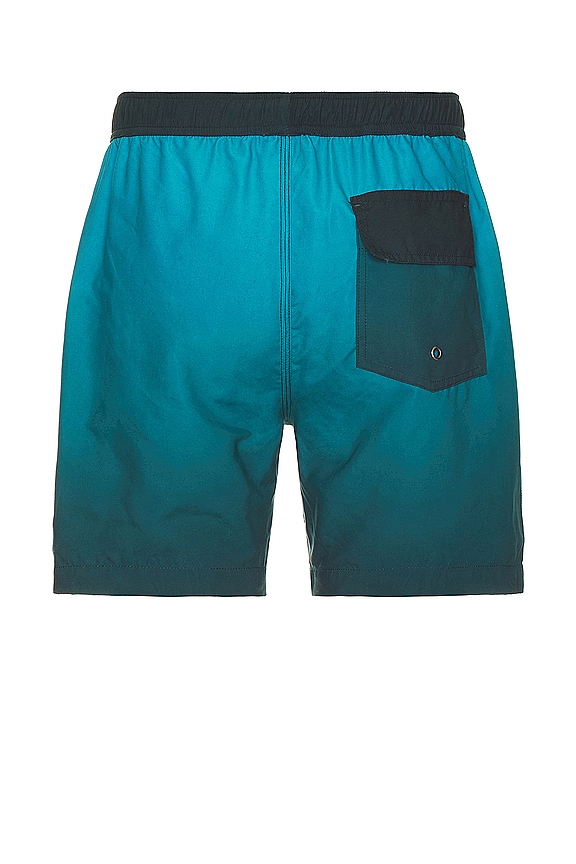 view 2 of 4 Gradient Swim Trunk in Blue