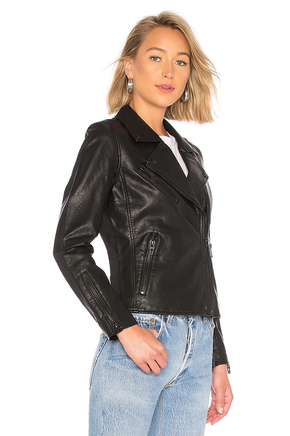 view 2 of 4 Clean Moto Jacket in Onyx Black