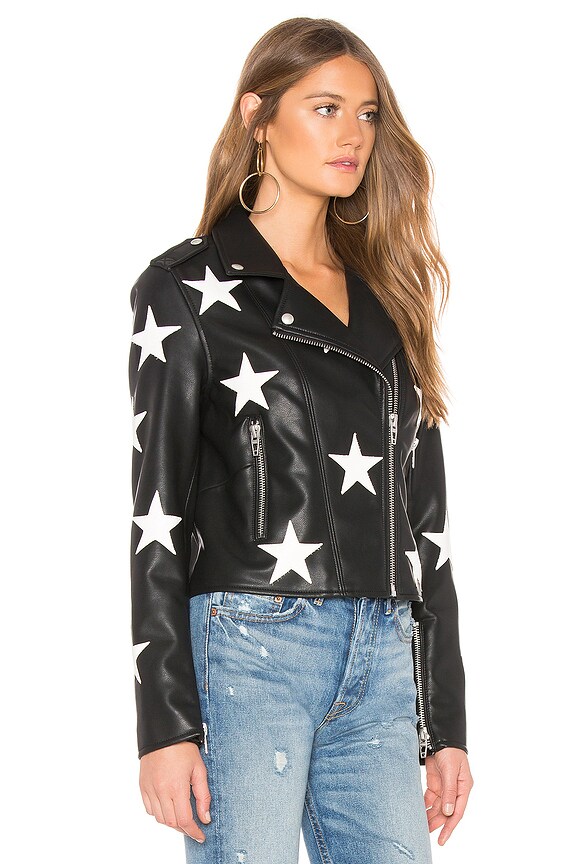 view 2 of 4 Star Vegan Leather Jacket in The End Game