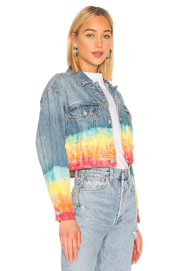 view 2 of 4 Denim Jacket in Blow the Bag