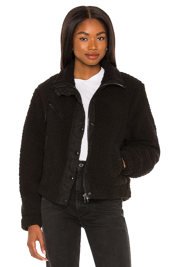 view 1 of 4 High Collar Sherpa Jacket in Soma Life