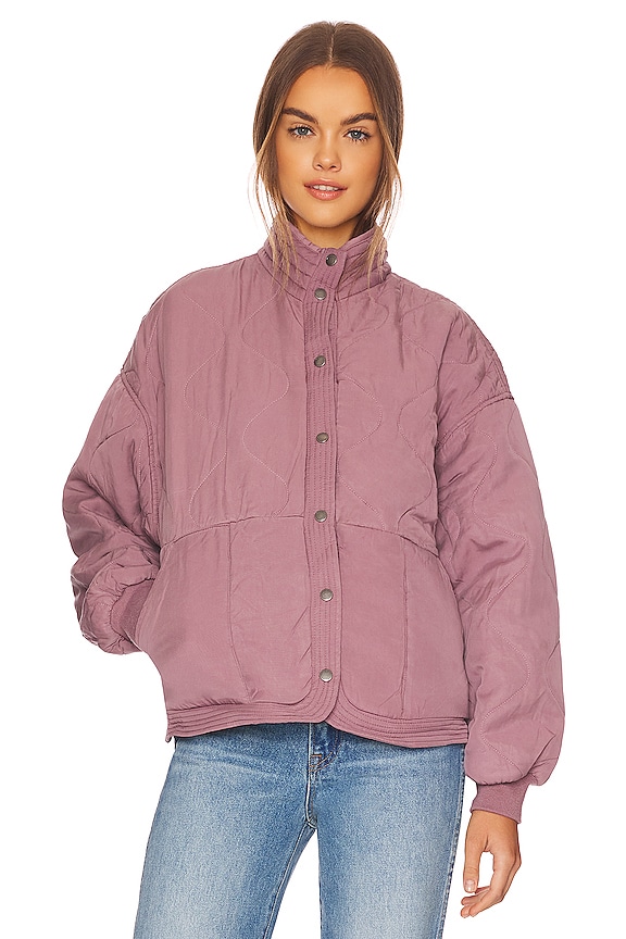 view 2 of 5 Quilted Jacket in Wisteria