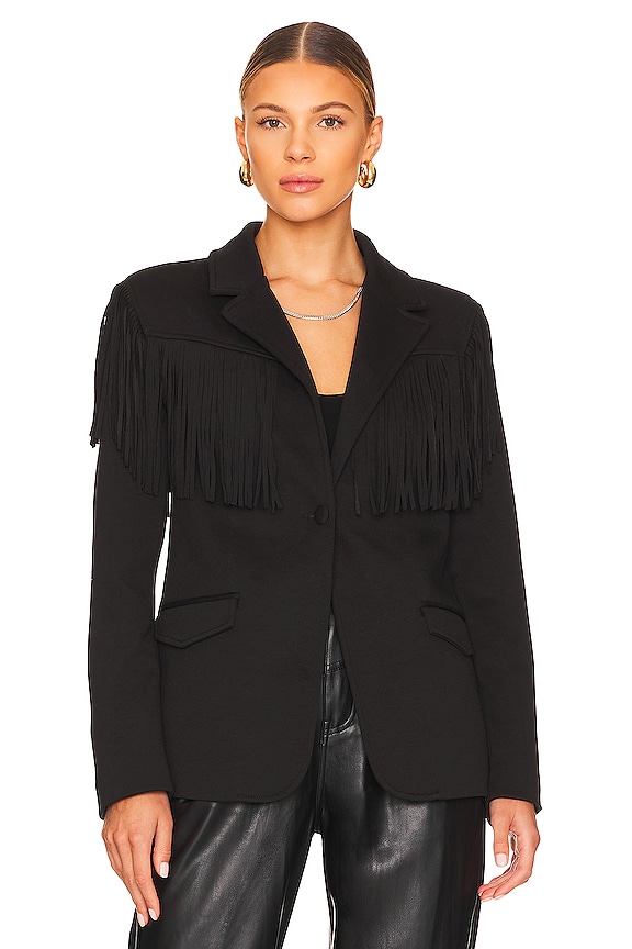 view 2 of 5 Fringe Shoulder Jacket in Show Stopper