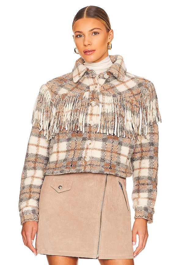 view 2 of 5 Fringe Cropped Jacket in Take Note