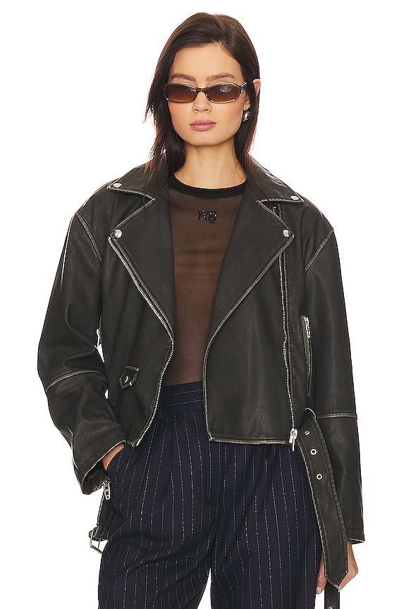 view 1 of 5 Leather Jacket in A-list