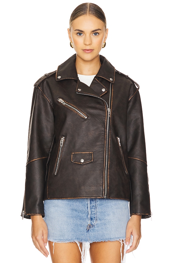 view 2 of 5 Moto Jacket in Still Mine