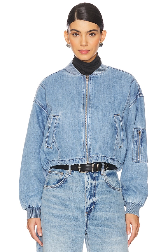 view 2 of 5 Guest Star Jacket in Light Wash