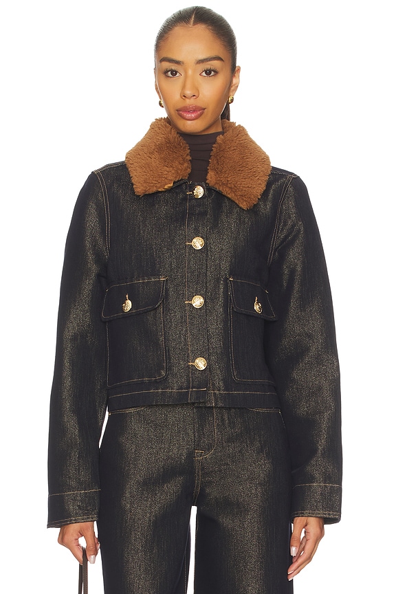 view 2 of 6 VESTE EN JEAN CROPPED in Clout Chaser