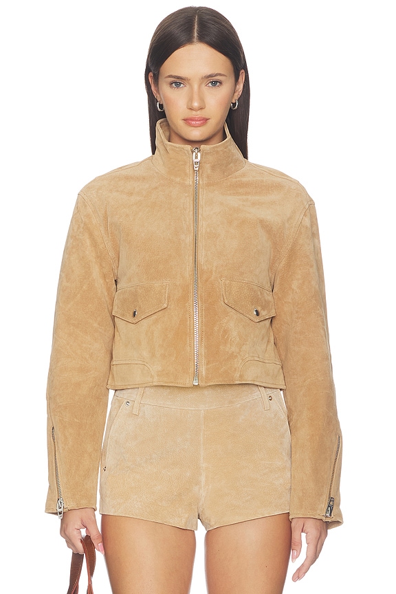 view 2 of 5 CHAQUETA MOTO in Candle Glow